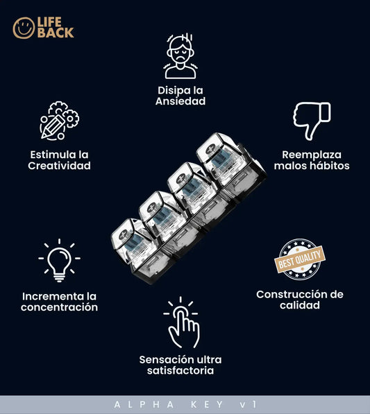 ALPHA KEY v1 - Teclado Sensorial